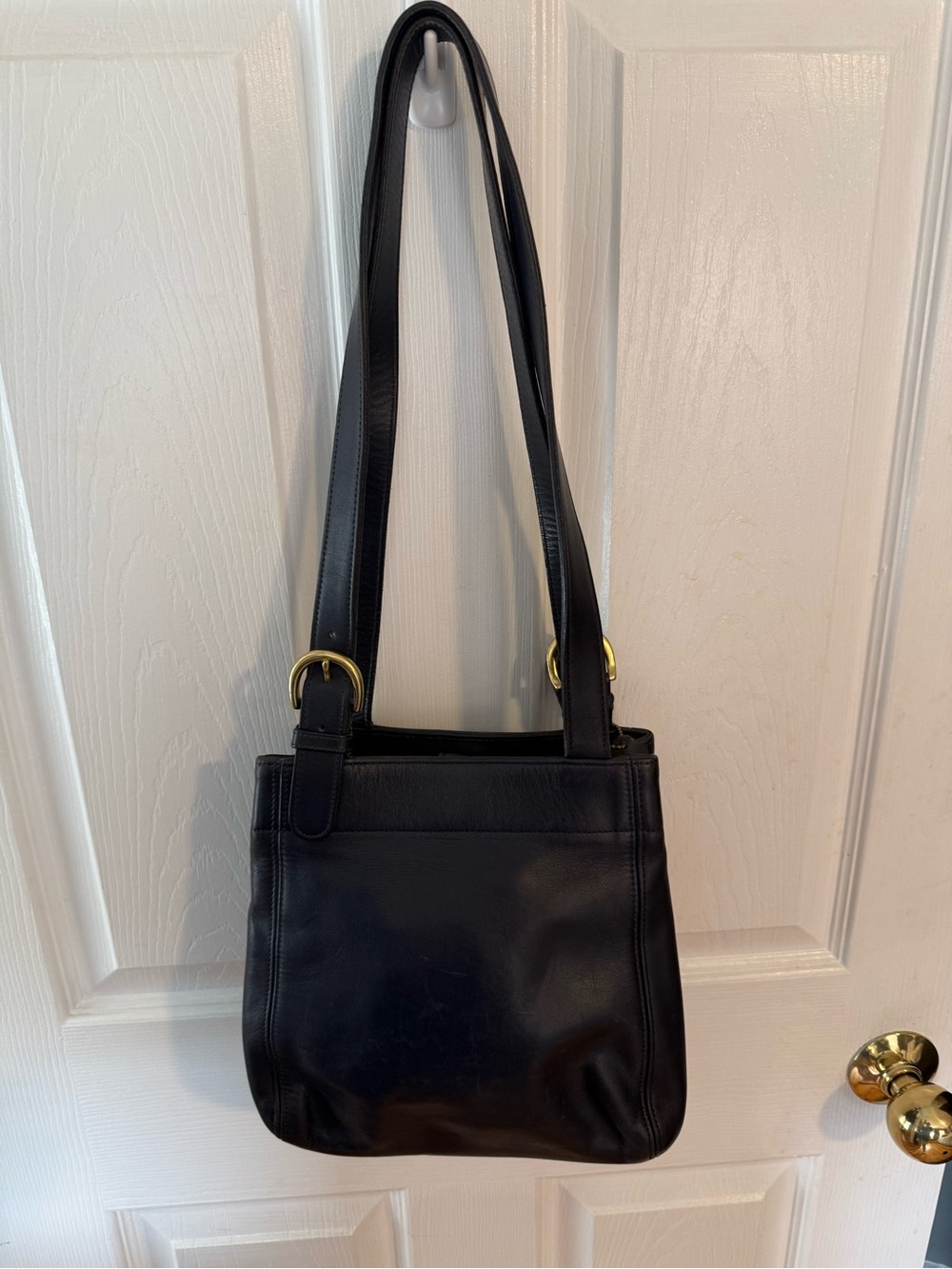 Coach Waverly SoHo Buckle Bag- Navy